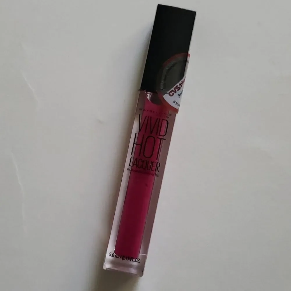Maybelline Vivid Hot Laquer Lip Gloss, 68 Sassy